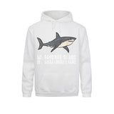 Sweat Requin Megalodon blanc