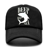 Casquette Requin Profondeurs - noire