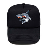 Casquette Requin Énervé - noire