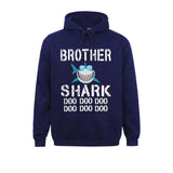 Sweat "Frère Requin" bleu foncé