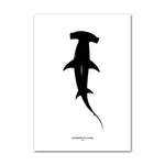 Tableau Portrait Requin Marteau