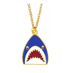 Collier Requin Bleu