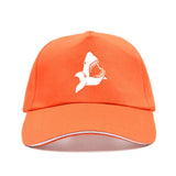 Casquette Requin Homme - orange