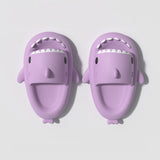 Claquettes Requin Violettes