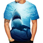 T-Shirt Requin Lumière