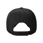 Casquette Requin plage noire vu de derriere