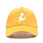 Casquette Requin Homme - jaune