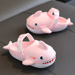 Crocs Requin roses pour enfants 