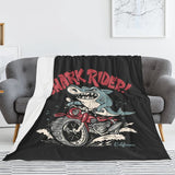 Plaid Requin Biker