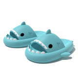 Claquettes Requin Bleues Ciel