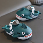 Crocs Requin verts pour enfants