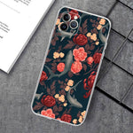 Coque Requin Fleurs