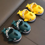 Crocs Requin verts et jaunes pour enfants 