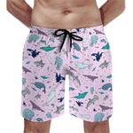 Short de bain Requin Rose