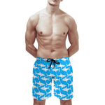 Short de bain Requin Caraïbes torse nu