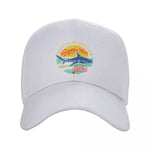 Casquette Requin plage blanche