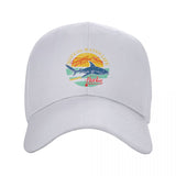 Casquette Requin plage blanche