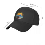 Casquette Requin plage noire - dimensions