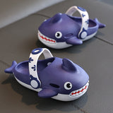 Crocs Requin violets pour enfants 