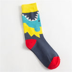 Chaussettes Multicolores Requin