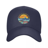 Casquette Requin plage bleu marine