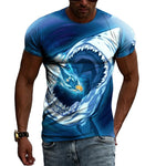 T-shirt Requin Mangeur Nageuse