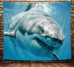 Tenture Grand Requin Blanc