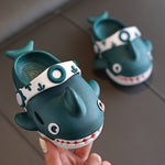 Crocs Requin verts pour enfants 