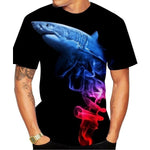 T-Shirt Requin Fumée