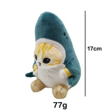 Peluche Requin Chat dimension et poids
