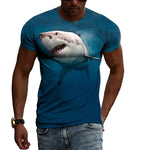 T-Shirt Grand Requin Blanc