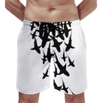 Short de bain Requin Blanc et Noir