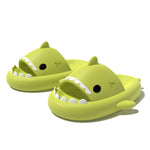 Claquettes Requin Vertes Pomme