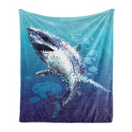 Plaid Requin Peinture