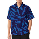 Chemise Violette à motifs Requins