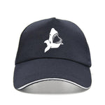 Casquette Requin Homme - bleu marine