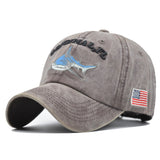 Casquette Requin Floride - marron