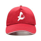 Casquette Requin Homme - rouge