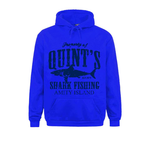 Sweat Requin Amity Island bleu