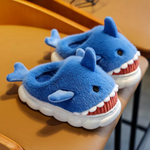 Chaussons Requin bleus pour enfants 