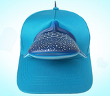 casquette requin-baleine vu de face