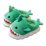 Chaussons Requin verts pour enfants