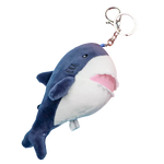 Porte-clé Requin Peluche bleu