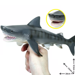 figurine requin tigre dimensions