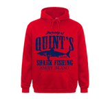 Sweat Requin Amity Island rouge