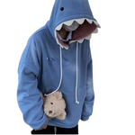 sweat capuche requin couverture